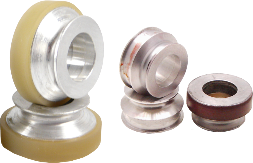 Neue Beschichtung für Räder einer Bandanlagen