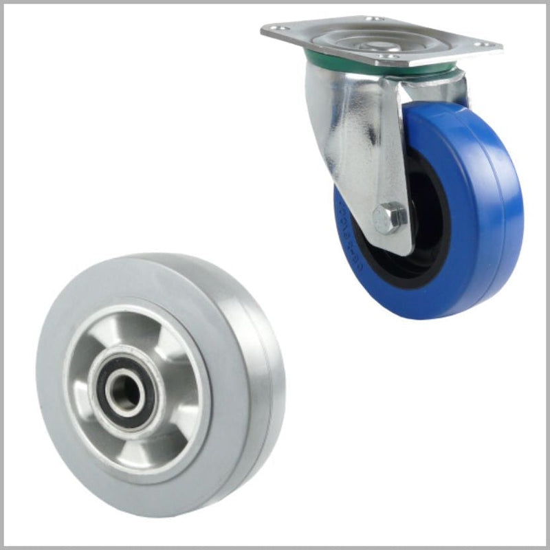 Gummi-Räder & -Rollen