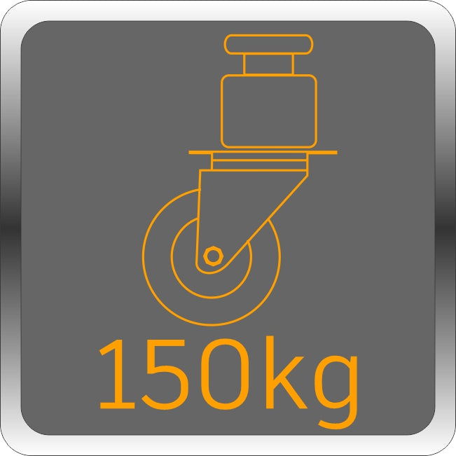 Industriële zwenkwielen tot 150 kg