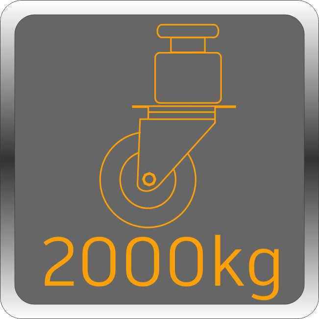 Zware wielen tot 2000 kg