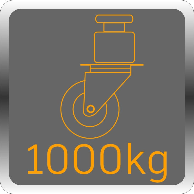 Industrierollen tot 1000 kg