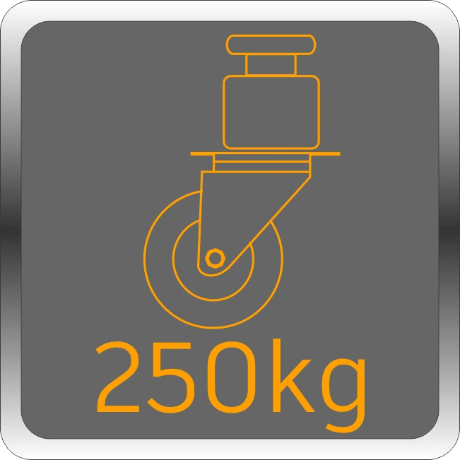 Industriële rollen tot 250 kg