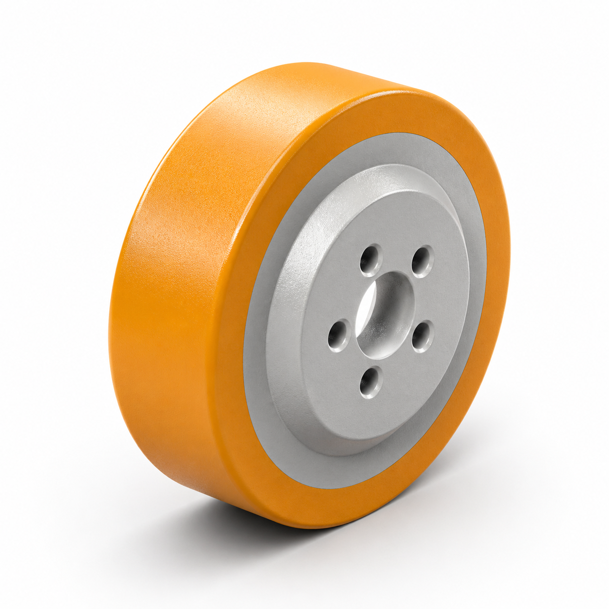 Antriebsrad 230x70 mm Vulkollan, Bohrung 45 mm, Lochbild 5×70 mm