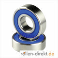 rostfreies Edelstahl Kugellager mit blauem Dichtring Bezeichnung S6206-2RS