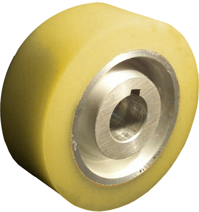 VULKOLLAN®-Antriebsrad Ø 200 × 80 mm mit gewichtsoptimierter Aluminium-Felge